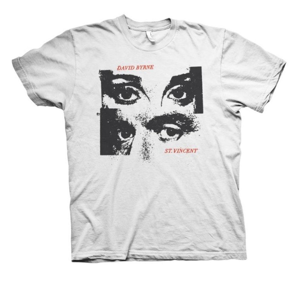 David Byrne & St Vincent 2013 Tour shirt